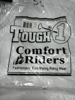 New Women’s White Tough 1 Comfort Riders Short Sleeve Riding Shirt. 40 D-32