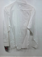New Women’s Wrangler White Design Long Sleeve Button Up Medium TT-13