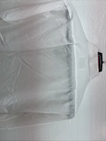 New Classix White Long Sleeve Button Up English Shirt 15-15.5 Medium AA-23