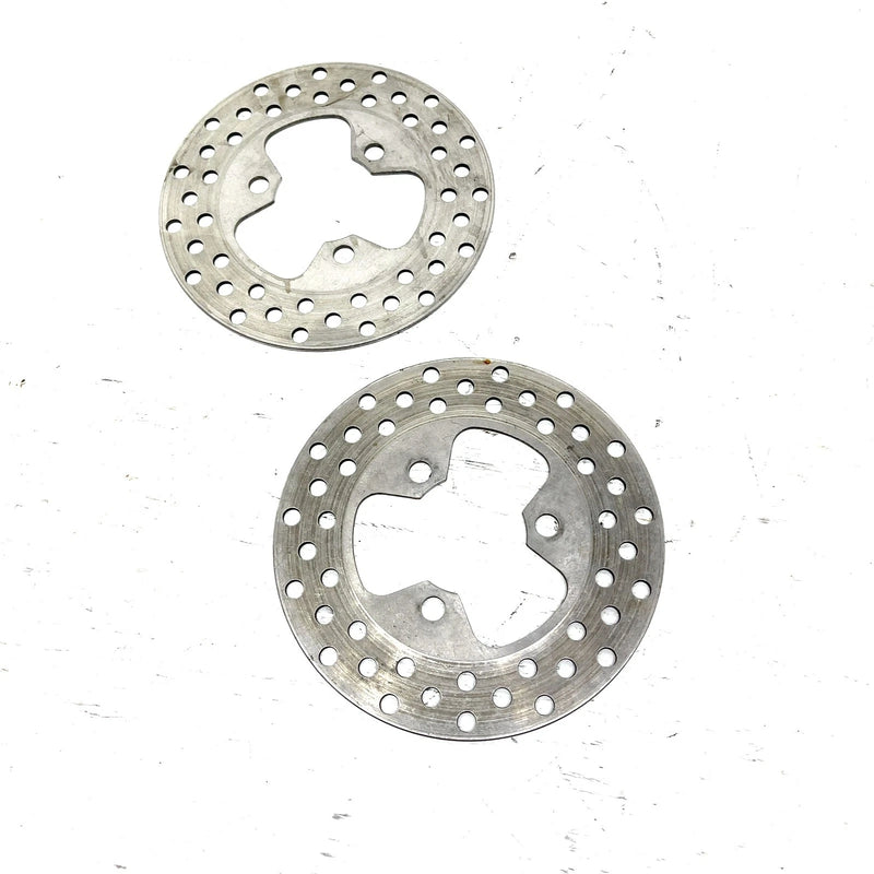 01-08 Honda Sportrax 250 TRX250 OEM Front Brake Rotor Pair 45251-HN1-003 AH83