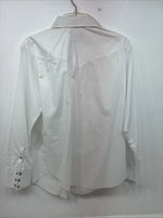 New Women’s Dickson Jenkins White Long Sleeve Pearl Snap Size 18 GG-16