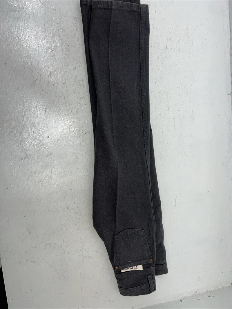 New Boys Grey Wrangler Cowboy Cut Pro Rodeo Denim Jeans. 11/25 1/2 C-6