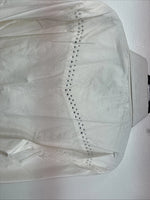 New Women’s Cumberland White Gem Long Sleeve Pearl Snap XL GG-46