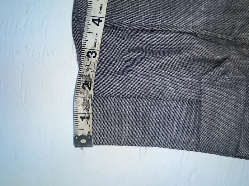 New Vintage Gray Circle S Polyester Pants #CP6715 SS-6