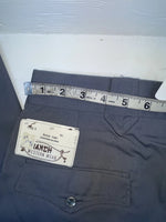 New Vintage Blue Ranch Polyester Pants #P1023 OO-18