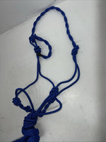 New Tough 1 Blue Training Halter And Lead Rope #50-1095 G-503