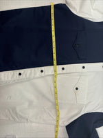 New Men’s Cowboy Threads Blue White Long Sleeve Button Up Large V-80