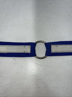 New Blue Nylon Pre-ride Check List Tripping Collar #327048 EE-11