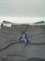 New Vintage Gray Circle S Polyester Pants #CP6715 SS-34