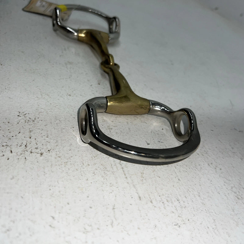 New Kelly Silver Star 5” Smooth Mouth Gag Snaffle Bit #25903 BB-502