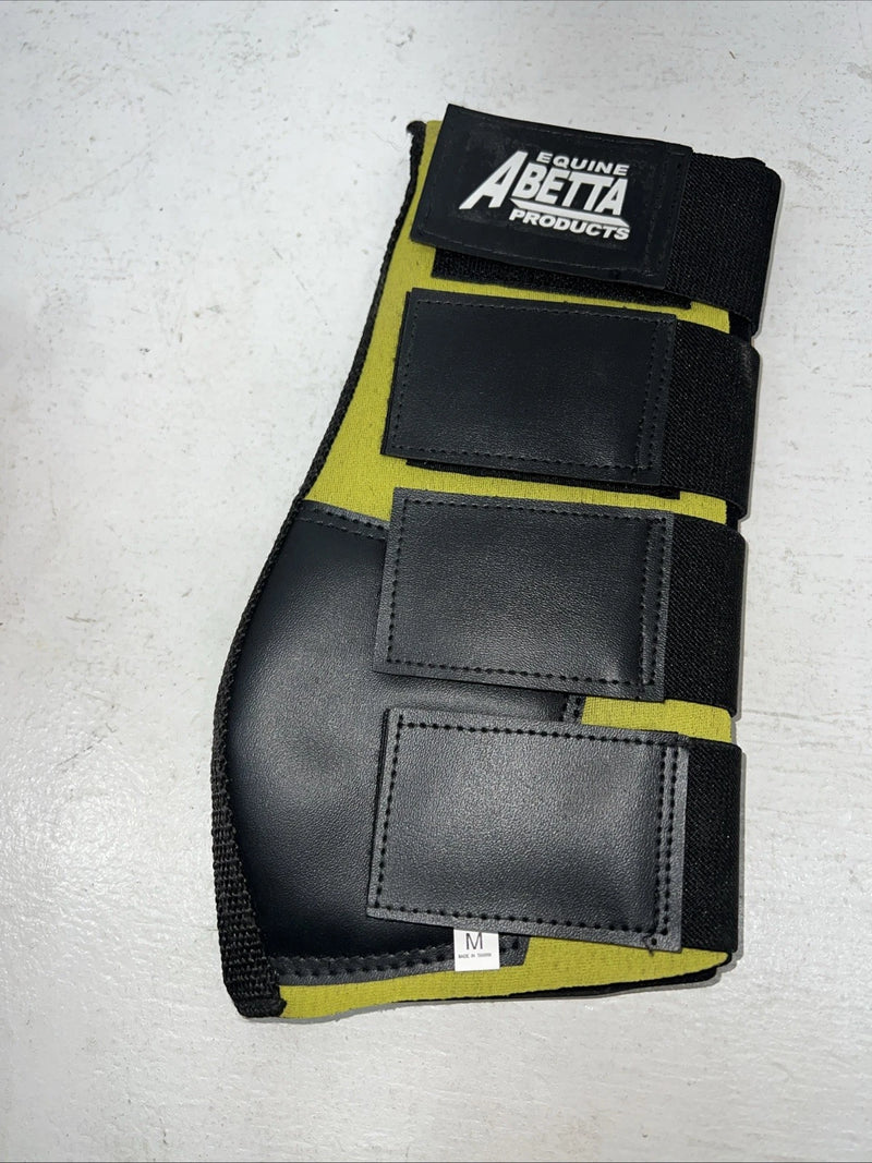 New ABetta Green English Splint Boots Medium FF-30