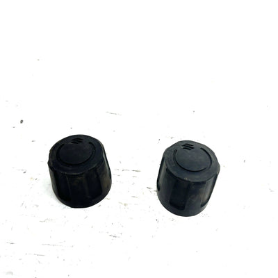 83-86 Suzuki ALT125 OEM Hub Cap Pair 54725-18A00 AS31