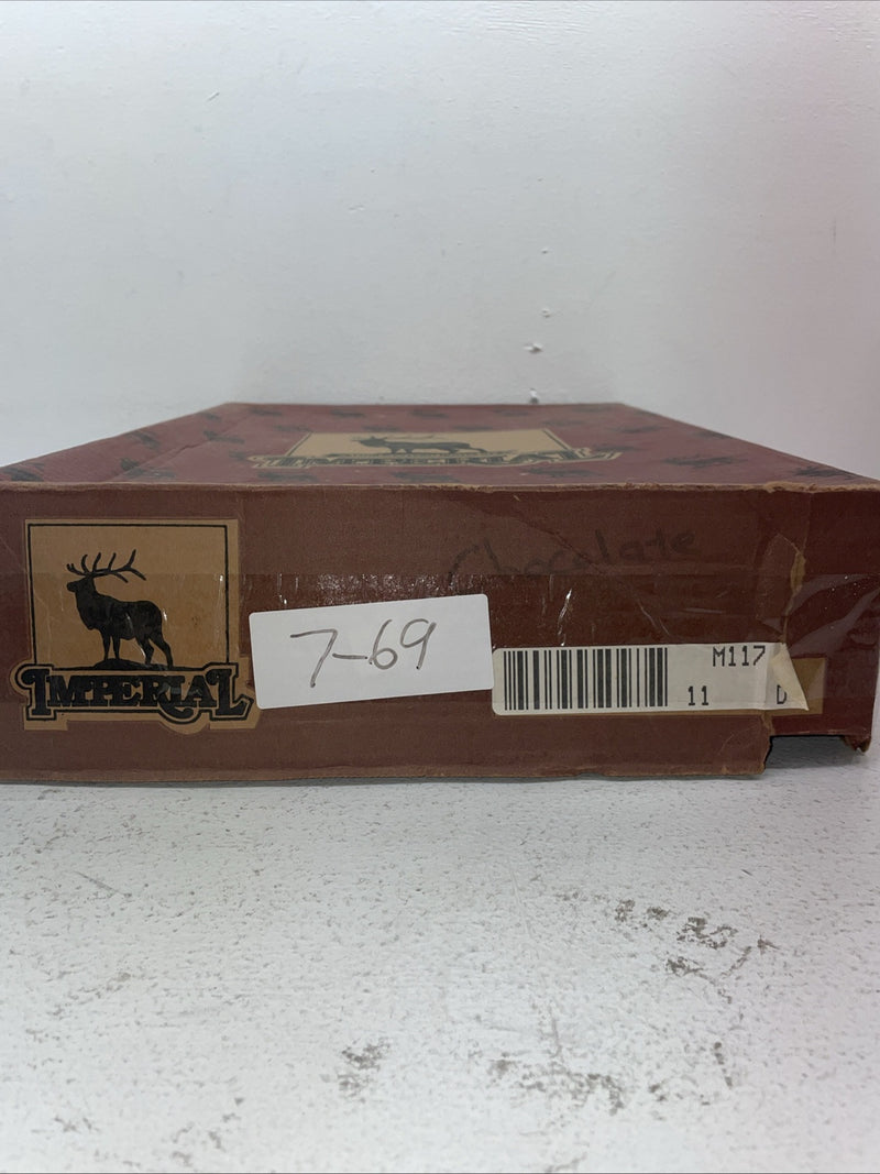 New Men’s Brown Texas Imperial Cowboy Boots. B 117 11 D. 7-69