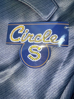 New Vintage Blue Circle S Polyester Pants #CP5091 SS-9