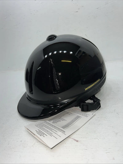 New Women’s Black IRH English Riding Helmet. 108717 Large. 12-86