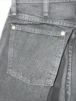 New Women’s Wrangler Slim Fit Cowboy Cut Grey Denim Jeans. 9x36 M-10