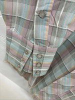 New Men’s H Bar C Multiple Color Long Sleeve Flannel Pearl Snap 2XL H-42