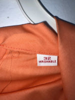 New Women’s Coral Permanent Press Long Sleeve Shirt 3B-29