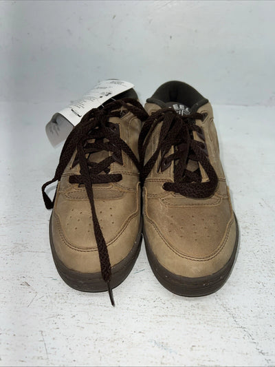 New Woman Tan Lace Up Heels Down Shoe Boots. 2528-3 7.5 7 1/2. 17-37