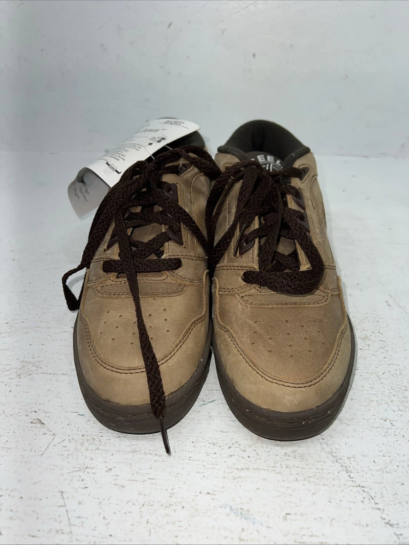 New Woman Tan Lace Up Heels Down Shoe Boots. 2528-3 7.5 7 1/2. 17-37 