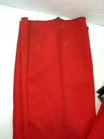 New Vintage Red Panhandle Slim Polyester Pants #1520 VV-78