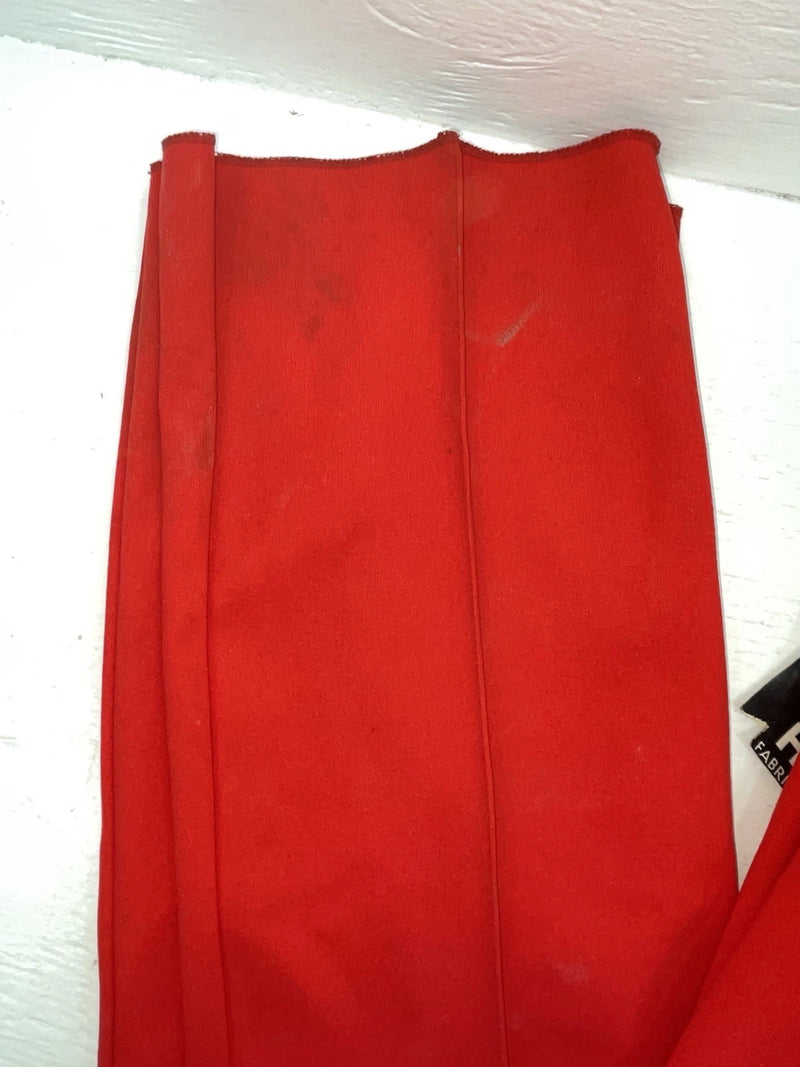 New Vintage Red Panhandle Slim Polyester Pants #1520 VV-78