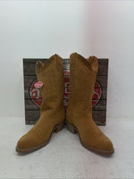 New Men’s Brown Laredo Cowboy Boots. 68216 9 E W. 4-88