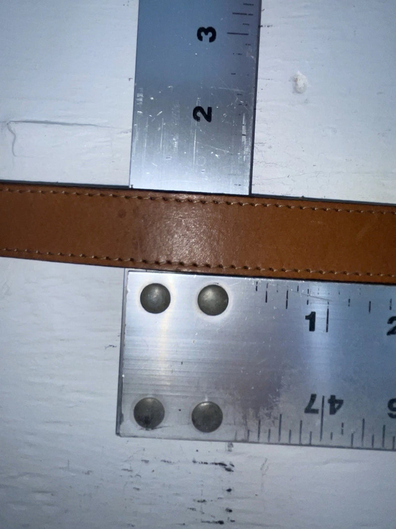 New Brown Genuine Leather Chambers 25” Belt NN-44