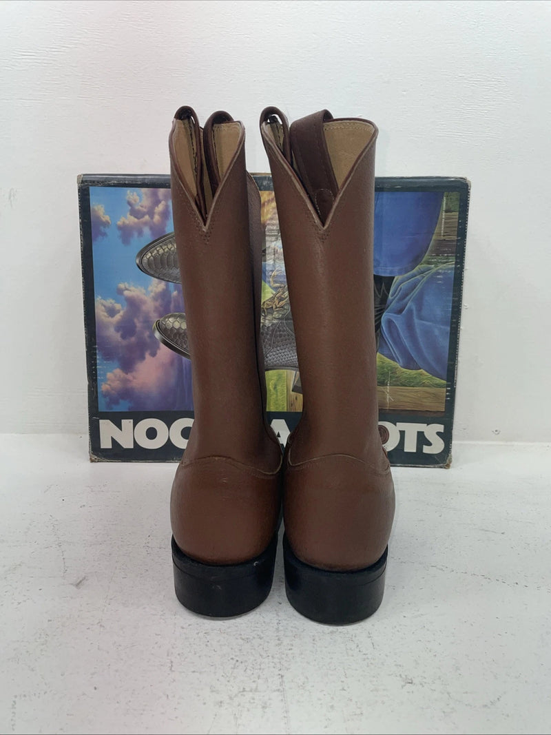New Men’s Brown Nocona Cowboy Boots. 73268 10 3 E. 6-82