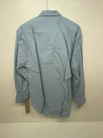 New Women’s Blue Cricket By The Creek Long Sleeve Button Up Shirt M 3B-100