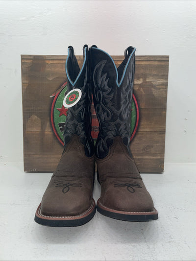 New Men’s Brown Laredo Cowboy Boots. 7820 10 E W. 6-74