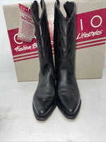 New Women’s Black Capezio Cowboy Boots. L550 6 M. 20-139