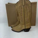 New Women’s Brown Texas Brand Cowboy Boots. S4906 5.5 5 1/2 M. 20-49