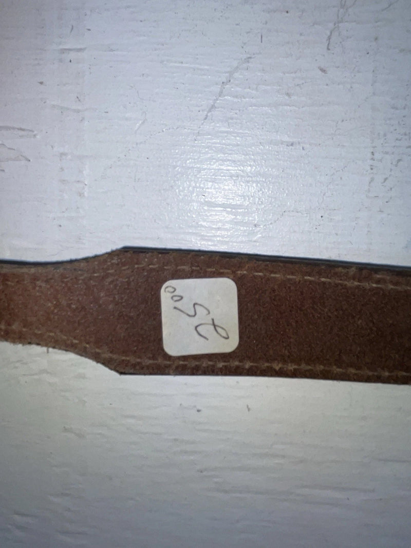 New Brown Genuine Leather Tooled 28” Belt #5020 NN-27