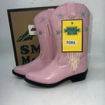 New Children’s Pink Smoky Mountain Cowboy Boots. 1058JC 10.5 10 1/2. 24-56