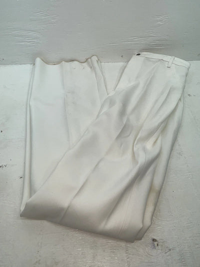 New Vintage White Dickson Jenkins Polyester Pants VV-64