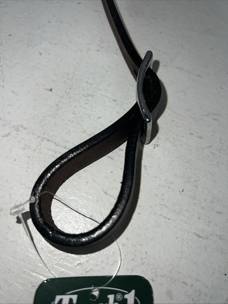 New Tough 1 Dark Brown Leather Single Ply Connector Strap #56-51 FF-23
