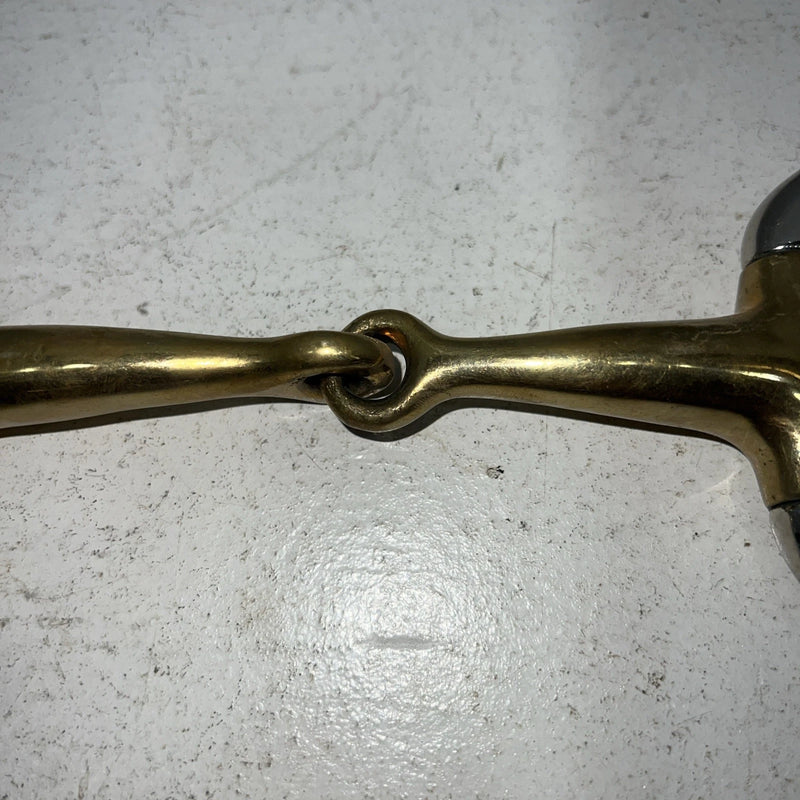 New Kelly Silver Star 5” Smooth Mouth Gag Snaffle Bit #25903 BB-502