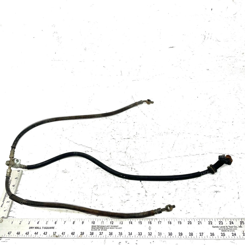 93-99 Kawasaki Bayou 400 KLF400B 4x4 OEM Front Brake Lines 43059-1769 AK32