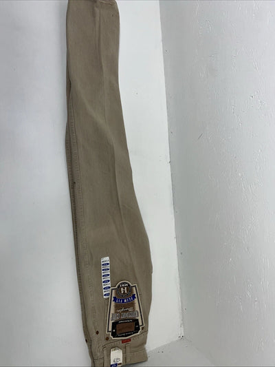 Nw Men’s Tan Cowboy Cut Slim Fit Wrangler Jeans. 11x36 G-3