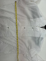 New Classix White Long Sleeve Button Up English Shirt 15-15.5 Medium AA-23
