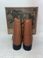 New Kids Brown Lace Up Cimarron Cowboy Boots. 2210100-02 1.5 1 1/2 D. 23-112