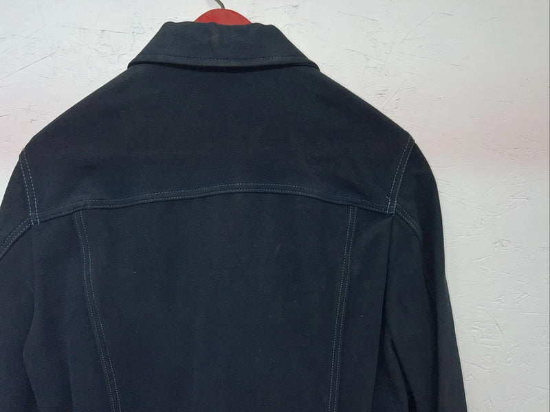 New Women’s Lee Blue Long Sleeve Button Up Jacket M #1941 3C-45