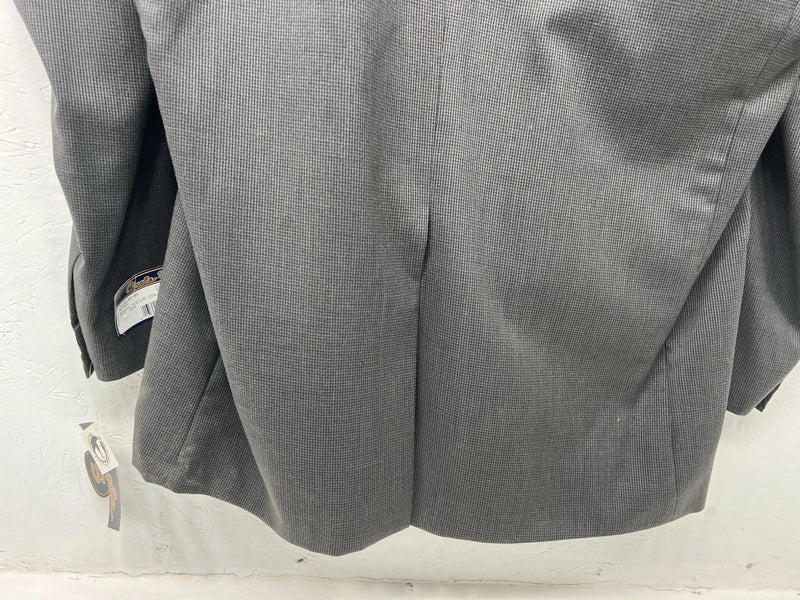 New Men’s Circle S Gray Suit Jacket 52R #24244 W-601
