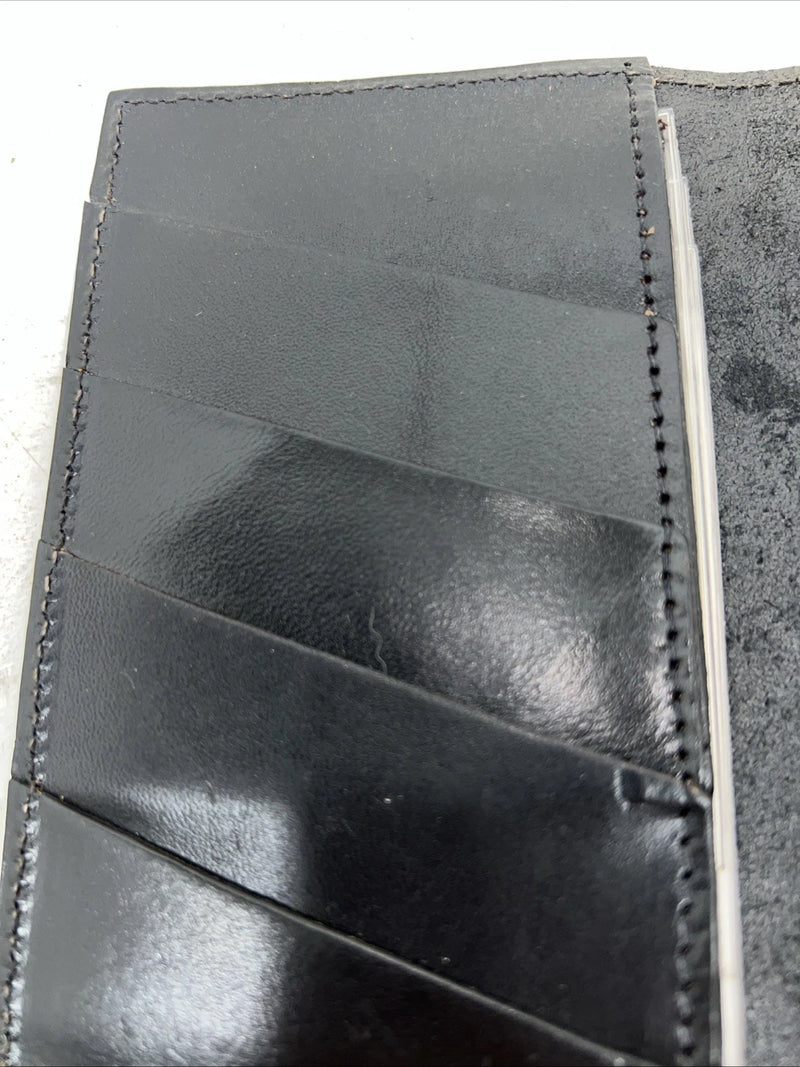 New Tex Tan Black Leather Men’s Wallet P-504