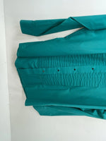 New Women’s Green Chaplin Long Sleeve Button Up Shirt M 3B-45