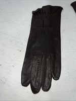 New Brown Leather Show And Riding Gloves B-502