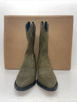 New Women’s Green Texas Brand Cowboy Boots. L 930 8.5 8 1/2 M. 16-104
