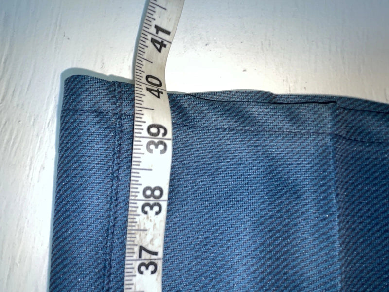 New Vintage Blue Polyester Pants #2624 3A-10