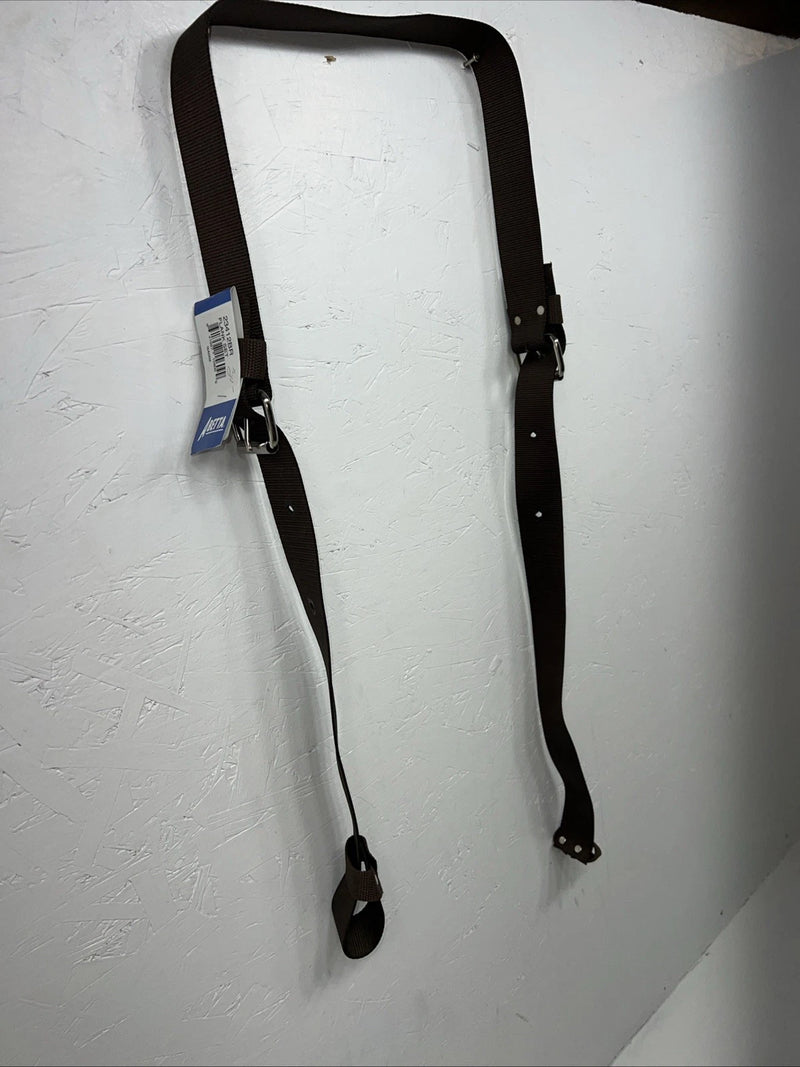 New Brown ABETTA nylon Back Flank Cinch Set #23412BR S-65